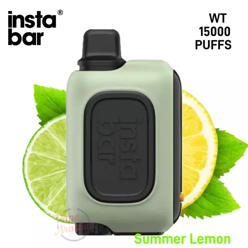 پاد یکبار مصرف اینستابار لیمو INSTABAR SUMMER LEMON 15000