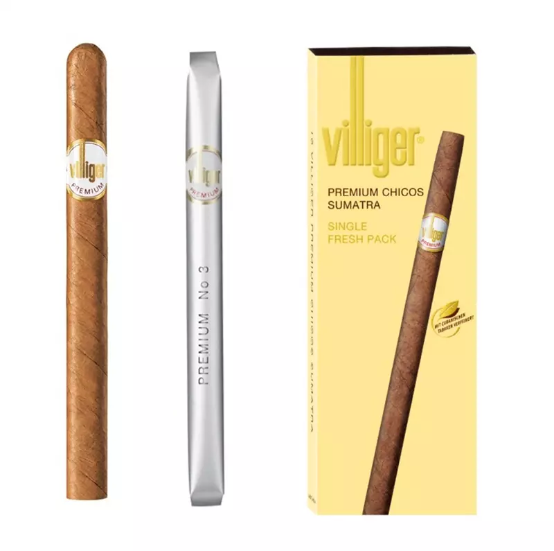 سیگار برگ ویلیجر پریمیوم قهوه Villiger premium no 3 sumatra