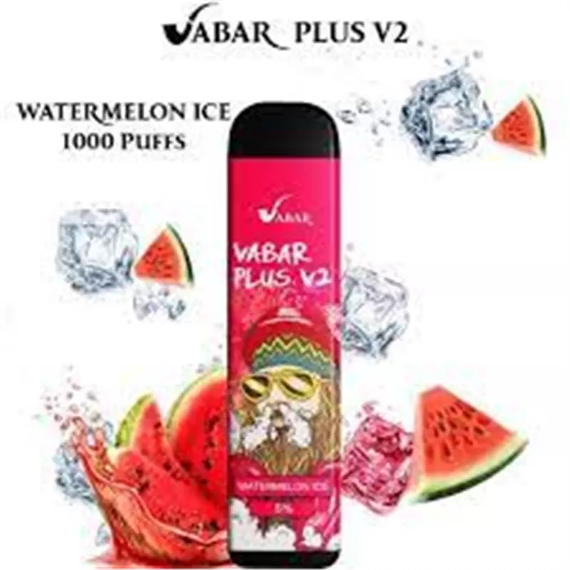 پاد یکبار مصرف ویبار هندوانه یخ VABAR watermelon ice 1000