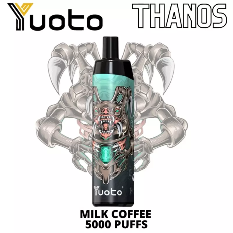 پاد یکبار مصرف یوتو شیر قهوه 5000 YUOTO MILK COFFEE