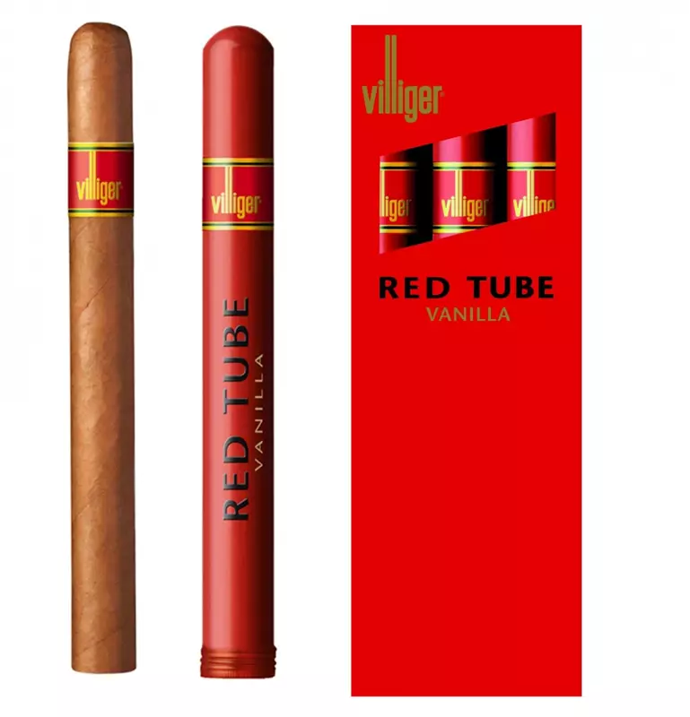 سیگار برگ ویلیجر تویوبدار قرمز Villiger red tube