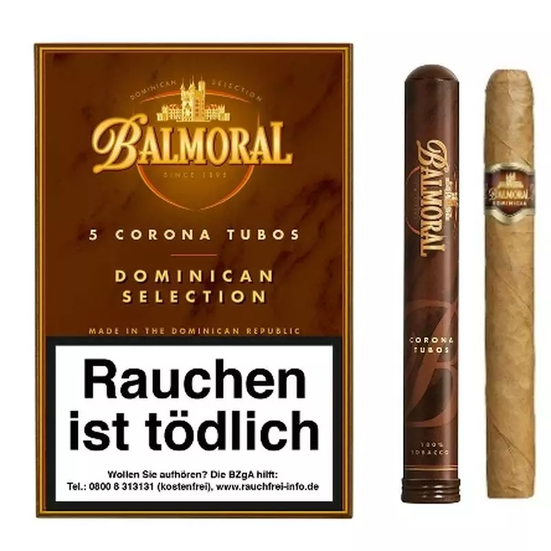 سیگار برگ بالمورال Balmoral 5 corona tubos