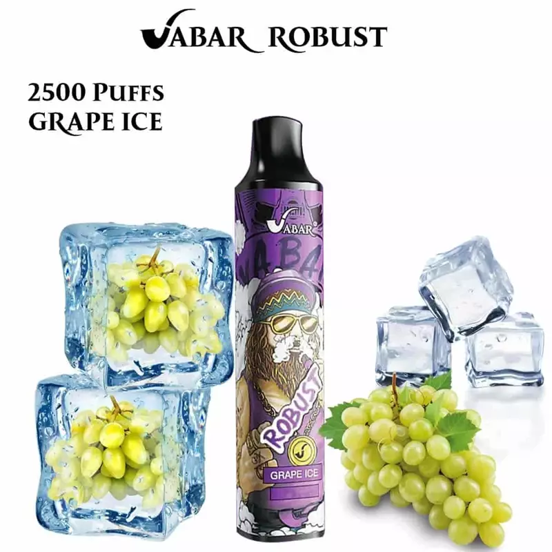 پاد یکبار مصرف ویبار انگور یخ VABAR grape ice 2500