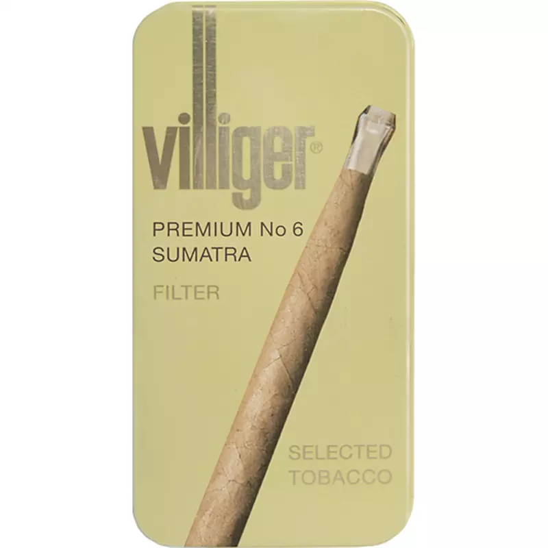 سیگار برگ ویلیجر پریمیوم قهوه Villiger premium no 6 sumatra