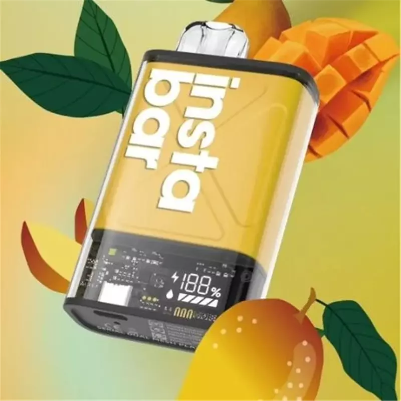 پاد یکبار مصرف اینستابار انبه یخ INSTABAR MEXICO MANGO ICE 12000