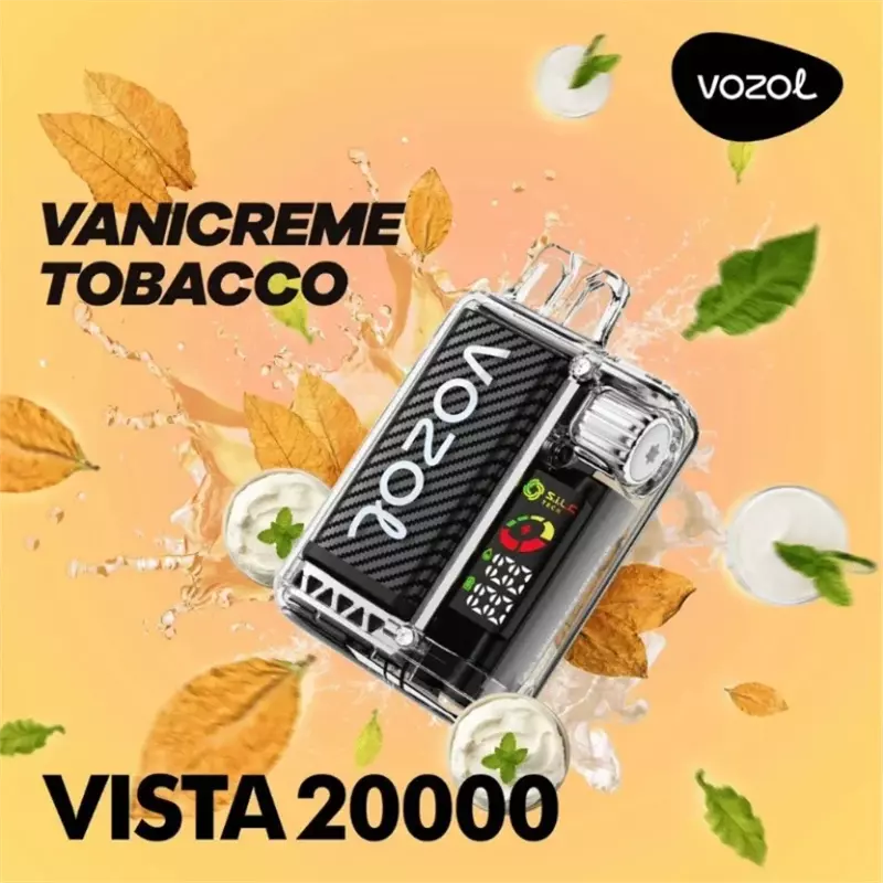 پاد یکبار مصرف ووزول تنباکو وانیل VOZOL VANICREME TOBACCO 20000