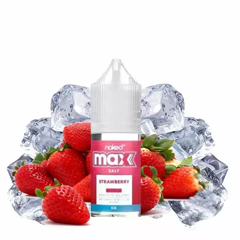 سالت نیکد توت فرنگی یخ NAKED MAX STRAWBERRY ICE
