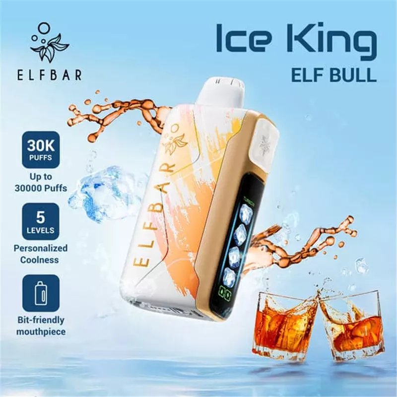 پاد یکبار مصرف الفبار انرژی زا 30000 ElFBAR ELF BULL
