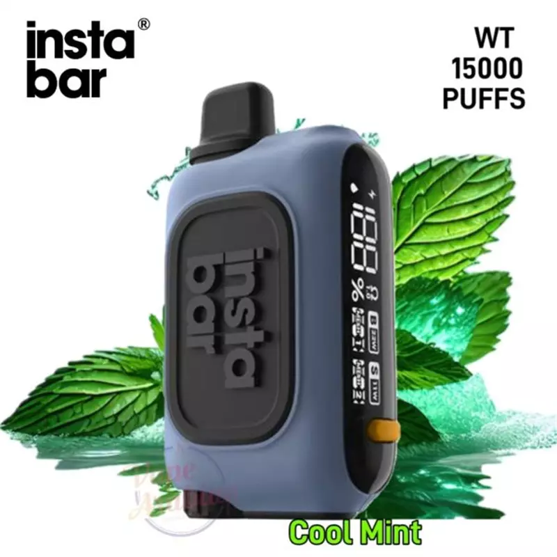 پاد یکبار مصرف اینستابار نعنا یخ INSTABAR COOL MINT 15000