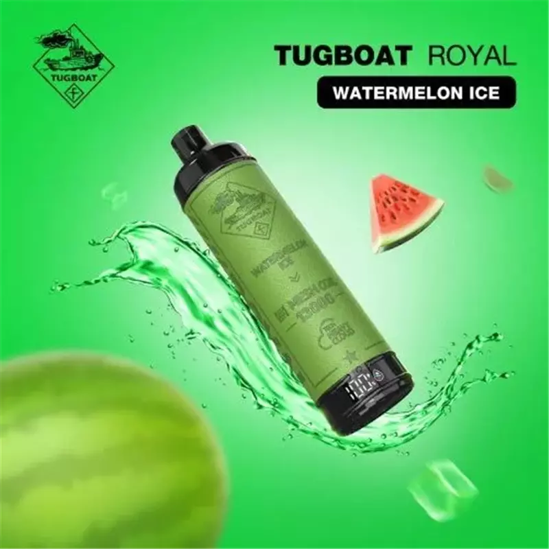 ویپ یکبار مصرف تاگ بوت هندوانه یخ TUGBOAT ROYAL WATERMELON ICE 13000
