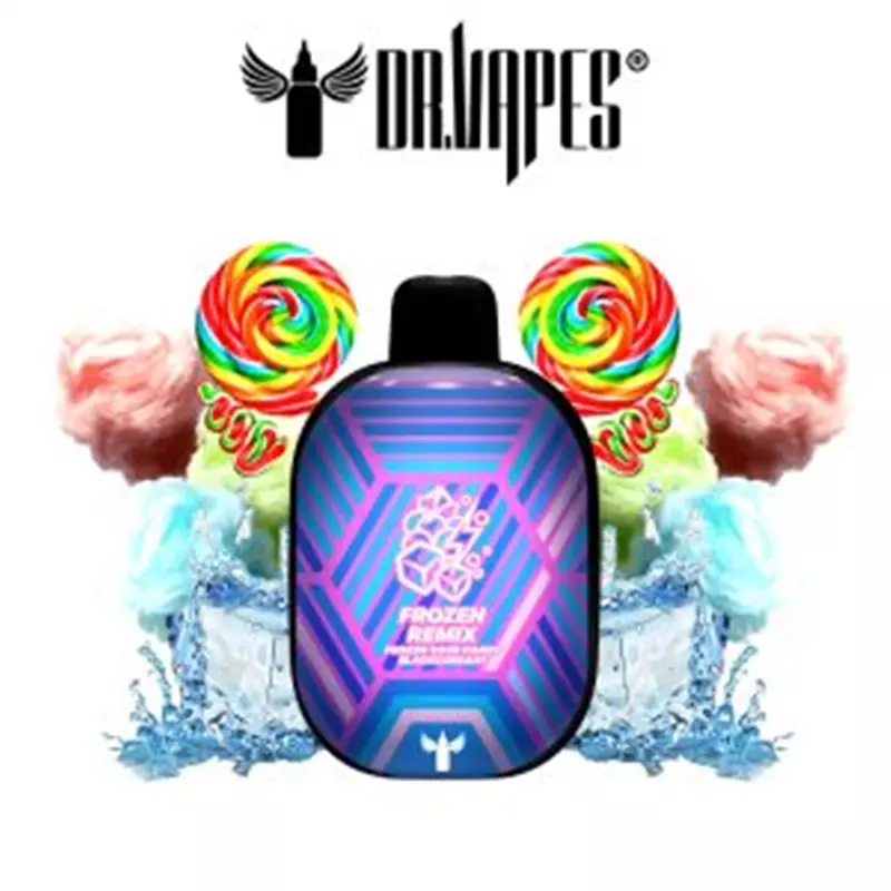 پاد یکبار مصرف دکتر ویپ انگور وحشی و آبنبات یخ DRVAPE FROZEN REMIX 5500