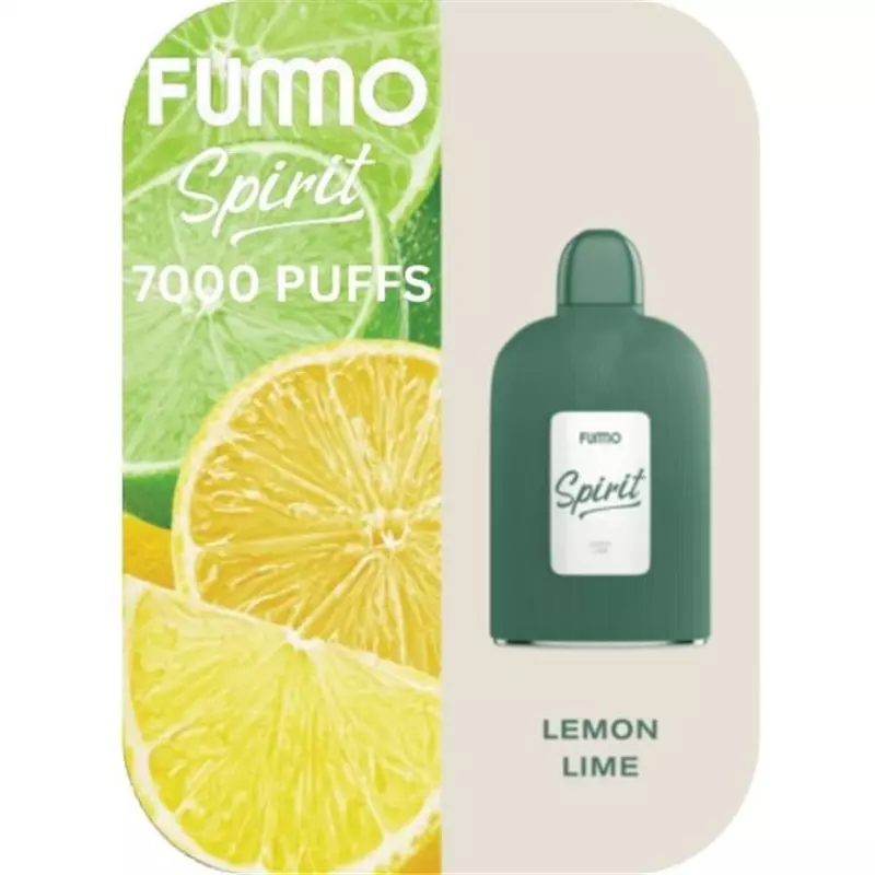 پاد یکبار مصرف فومو لیمو شیرین ترش FUMMO LEMON LIME 7000