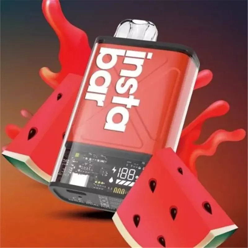 پاد یکبار مصرف اینستابار هندوانه INSTABAR WATERMELON SMASH 12000