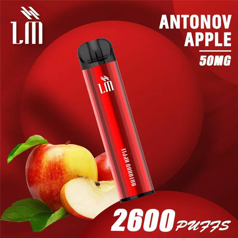 پاد یکبار مصرف ال ام سیب قرمز LM ANTONOV APPLE 2600