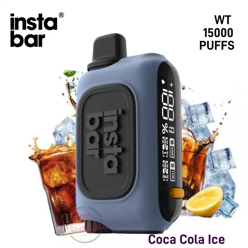 پاد یکبار مصرف اینستابار نوشابه یخ INSTABAR COCA COLA ICE 15000