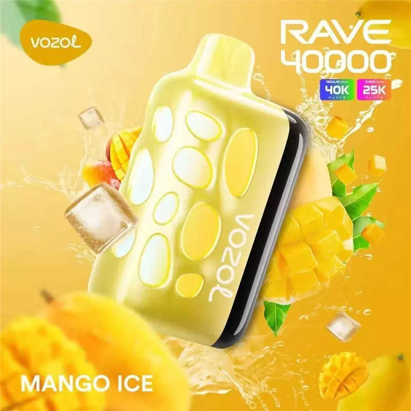 پاد یکبار مصرف ووزول انبه یخ VOZOL MANGO ICE 40000