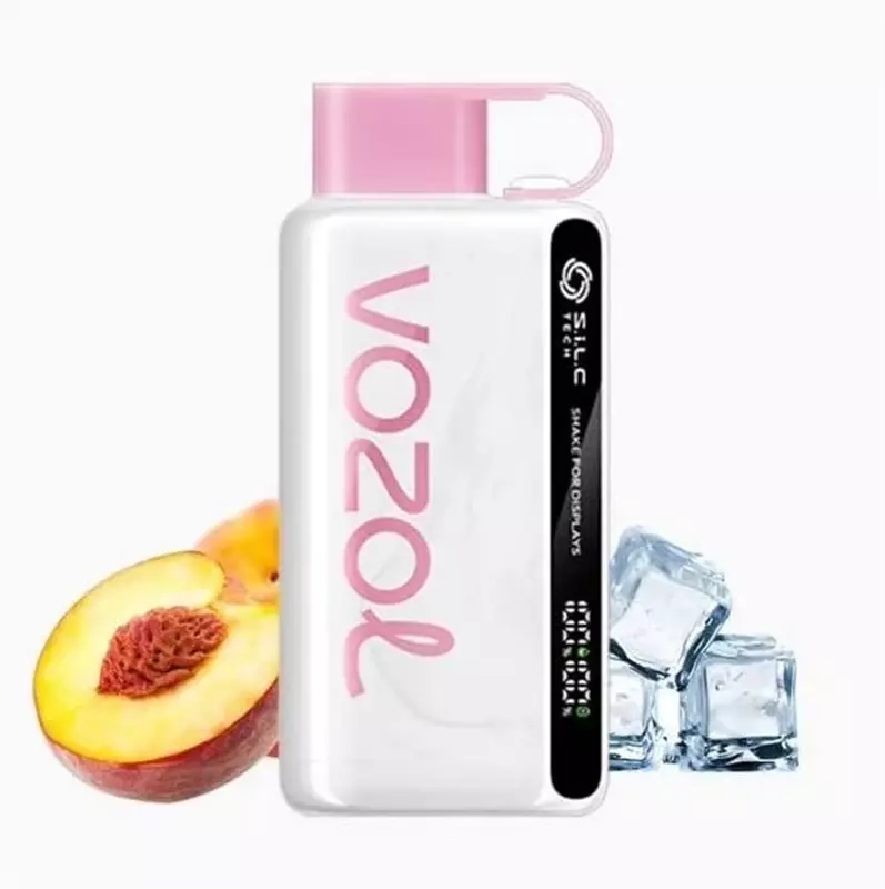 پاد یکبار مصرف ووزول هلو یخ VOZOL PEACH ICE 12000