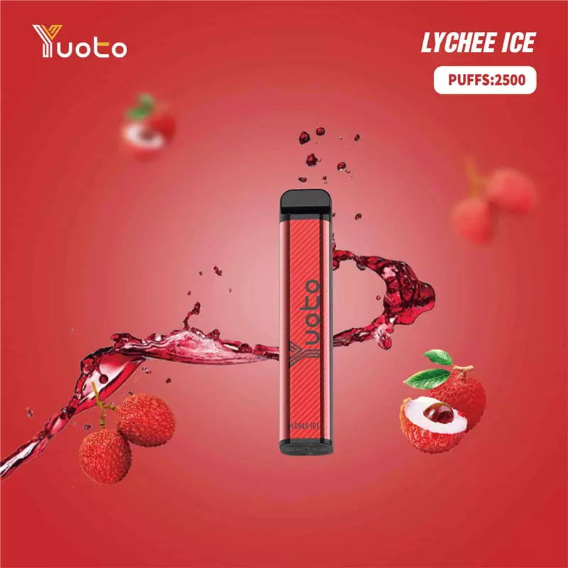 پاد یکبار مصرف یوتو لویی چی یخ YUOTO LYCHEE ice 2500