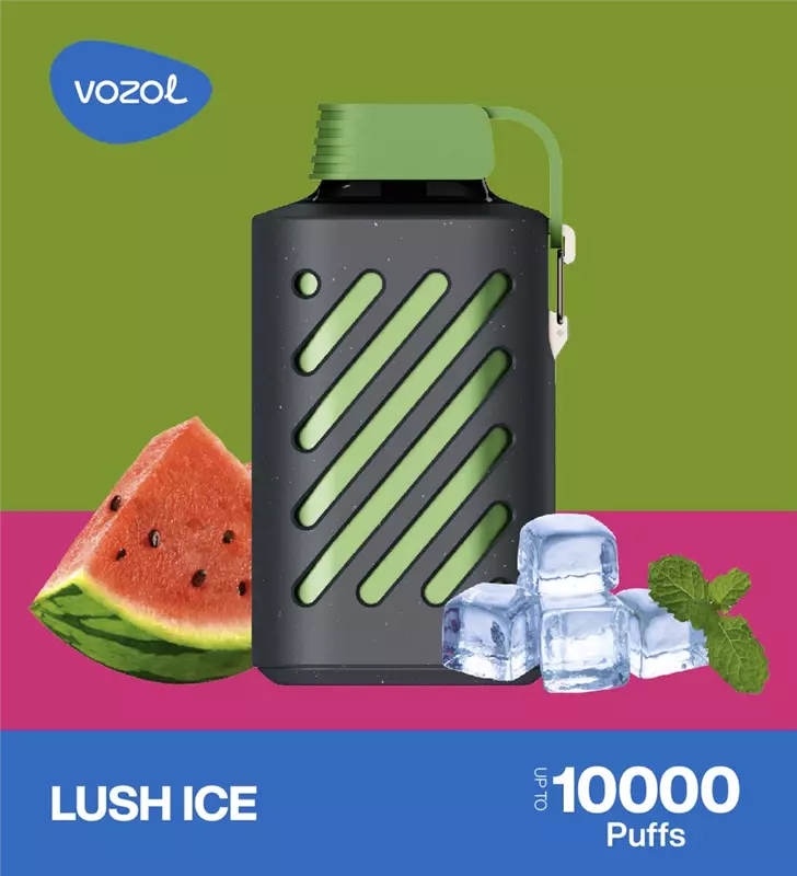 پاد یکبار مصرف ووزول هندوانه یخ VOZOL WATERMELON ICE 10000