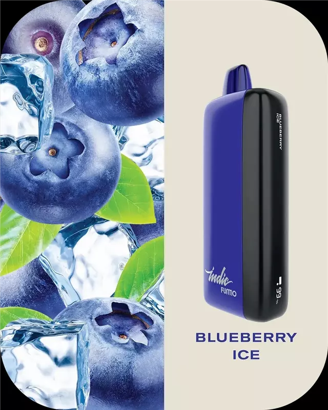 پاد یکبار مصرف فومو بلوبری یخ FUMMO BLUEBERRY ICE 12000
