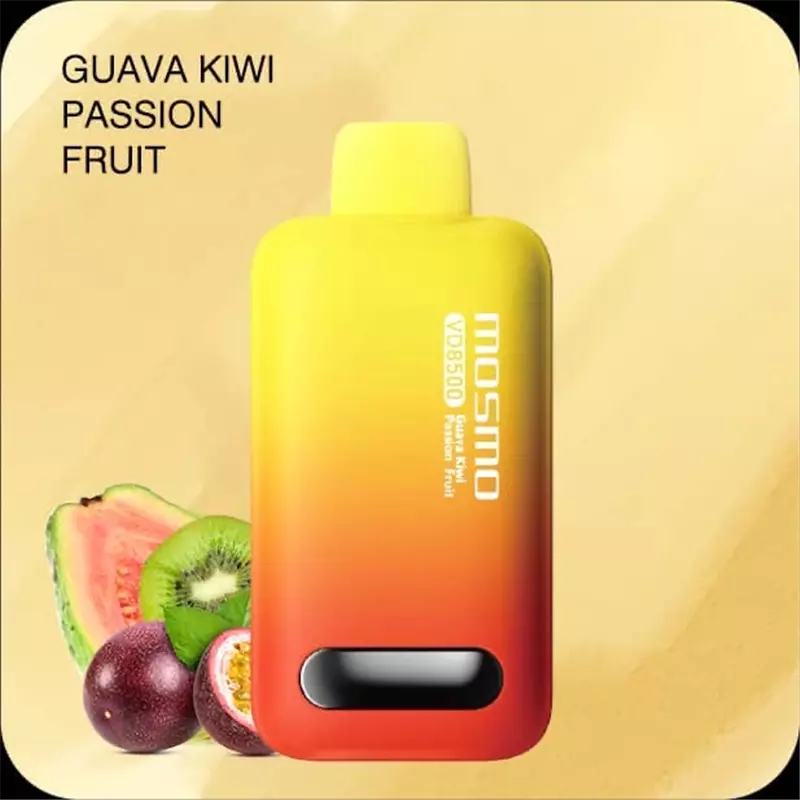 پاد یکبار مصرف موسمو گوآوا کیوی پشنفروت MOSMO GUAVA KIWI PASSION FRUIT 8500