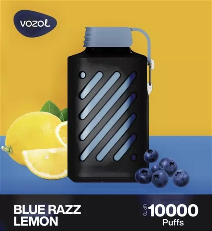 پاد یکبار مصرف ووزول بلوبری لیمو VOZOL BLUE RAZZ LEMON 10000