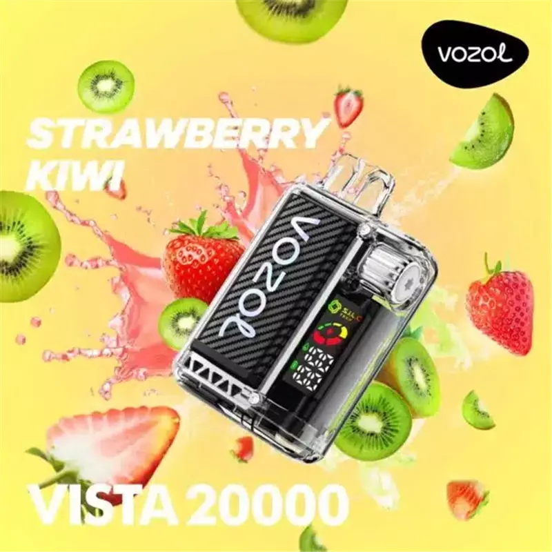 پاد یکبار مصرف ووزول توت فرنگی کیوی VOZOL STRAWBERRY KIWI 20000