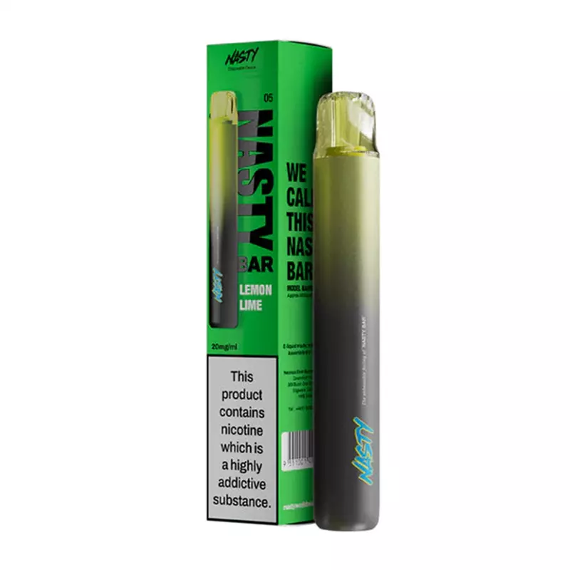 پاد یکبار مصرف نستی لیمو 1200 NASTY LEMON LIME