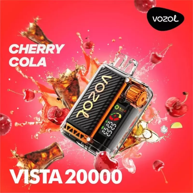 پاد یکبار مصرف ووزول آلبالو نوشابه VOZOL CHERRY COLA 20000